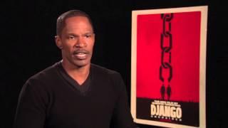 DJANGO UNCHAINED - "Jamie Foxx on working with Leonardo DiCaprio" - In Singapore 21 March