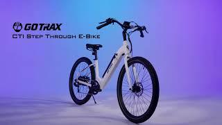 Introducing the GOTRAX CTI Step Thru Electric Bike