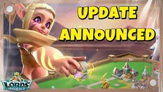 IGG Announce Details Regarding Upcoming Update! Lords Mobile