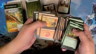 Magic Pioneer 2022 Gruul Stompy Pioneer Challenger Deck Unboxing