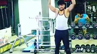Over head dumbell press l trainnar irfan Khan l
