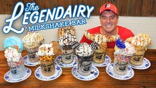 Legendairy Gallon of Milkshake Challenge in Nashville w/ 8 Gourmet Freakshakes!!