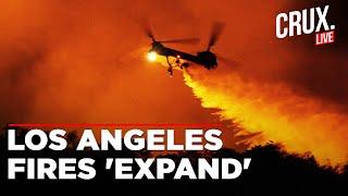 California Fires LIVE | New Evacuation Orders As Palisades Fire Moves East | Los Angeles Wildfires