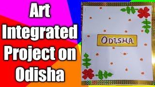 Art Integrated Project on Odisha #shorts #odisha #project #Creativity #HarshitBhoomiAdda