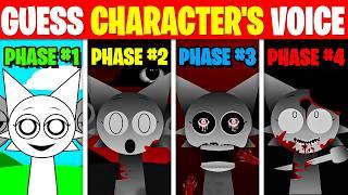 Guess The Character's Voice | Incredibox Sprunki Character in Different PHASE 1, 2, 3, 4...! #501