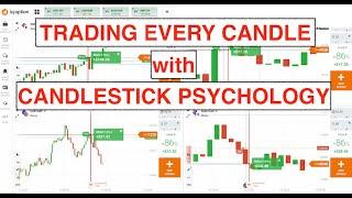 how to trade every candle with candlestick psychology - binary option - make money online