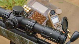 1000 metre shots with Minox ZP5, 5-25x56 riflescope REVIEW, shots at at 300 and 600 metres, 260 Rem