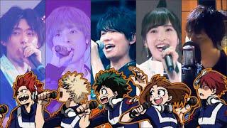 My Hero Academia Voice Actors Singing Live PART 2