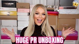 HUGE PR UNBOXING HAUL | FREE MAKEUP BEAUTY GURUS GET