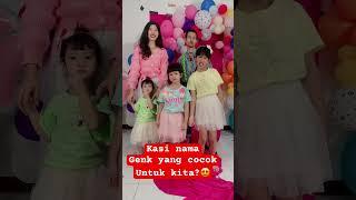 KASI NAMA GENK YANG COCOK UNTUK DISTA FAMILY? #viralvideo #trending