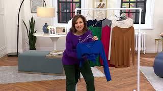 Susan Graver Modern Essentials Set of 2 Liquid Knit Tops on QVC