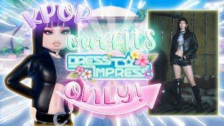 RECREATING **FAMOUS** K-POP IDOLS OUTFITS In Dress To Impress!