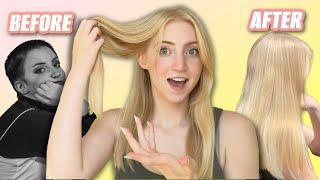 How I grew out my shaved head FAST | Ultimate guide to long, healthy hair!