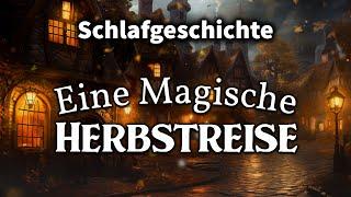 Das Herbstdorf & Die Waldhütte: Traumreise mit sanften Regenklängen zum Einschlafen