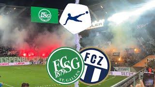 FC St.Gallen vs FC Zürich - Stadionvlog | DEBAKEL IN ST.GALLEN| FC ST.GALLEN ÜBERROLLT DEN FCZ!?