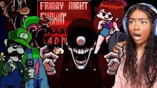 MARIO KEEPS GETTING SCARIER!! | Friday Night Funkin' [Mario's Madness]