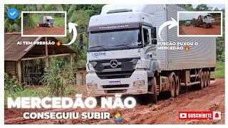 MERCEDÃO ATÉ TENTOU , MAIS NÃO CONSEGUIU PASSAR NA LAMA 