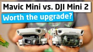 DJI Mini 2 Vs. DJI Mavic Mini  - Which One is Better in 2021? #Shorts