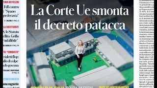 RASSEGNA STAMPA 23 OTTOBRE 2024 QUOTIDIANI NAZIONALI ITALIANI  PRIME PAGINE DEI GIORNALI DI OGGI