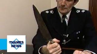 Knife Crime in London (1980's) | Thames News Archive Footage