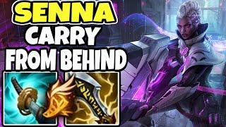 CHALLENGER SENNA shows you how to carry from behind | Senna support | 13.22 League of Legends