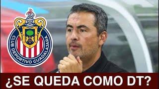 ¡POSIBILIDAD!, ARTURO ORTEGA HABLÓ SOBRE LA OPCIÓN DE QUEDARSE COMO DT DEFINITIVO DE CHIVAS