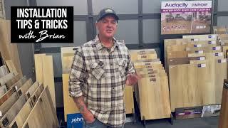 Flooring Installation Tips & Tricks with Brian - Laminate - Johnson Hardwood vs. Mohawk Floors