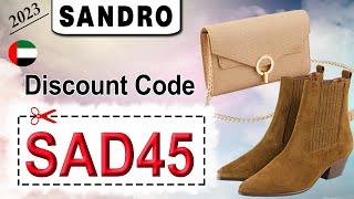 How Can you Use Sandro Store Coupon Code (SAD45) for 2023?