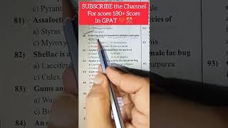 How Qualify GPAT in 2024 | Pharmacist GOVT exam MCQ Practice #gpat #pharmacy #pharmacology