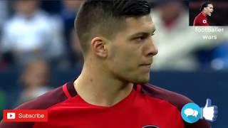 Luka Jovic Vs Nicolas Pepe 2018/2019 Best Striker /Goal/Skills/Dribling +25 goal