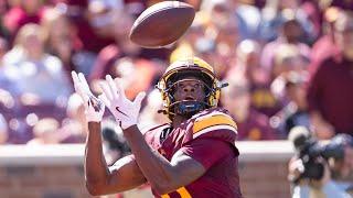 Highlights: Gopher Football Rolls Over Rhode Island, 48-0