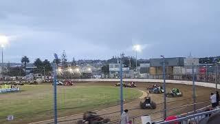 Waikaraka Park Speedway Six Shooters heat 2