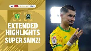 SUPER SAINZ! | Norwich City v Plymouth Argyle extended highlights