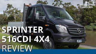 Mercedes-Benz Sprinter 516CDI 4x4  cab/chassis 2017 Review | trucksales