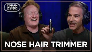 Jordan Schlansky Shows Conan His Favorite Nose Hair Trimmer | Conan O'Brien Radio