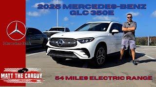 Is the ALL NEW 2025 Mercedes-Benz GLC 350e the best luxury compact plug in hybrid? Review and drive.