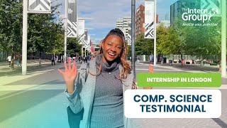 Internship in London - Computer Science - Luyando Testimonial