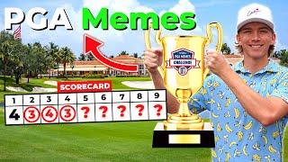 Best 9 Holes of Golf on YouTube | PGA Memes Tournament (4k)