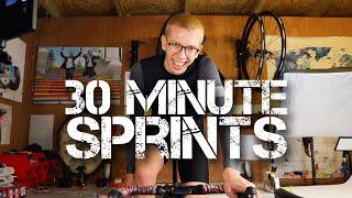 30 Minute Sprint Intervals Cycling Workout | Muscular Development | Better Than GCN