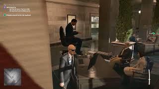 Hitman 2 flying man