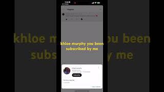 You been subscribed by Harold Zheng khloe murphy