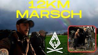 WIE halten WIR uns fit?! Der 12km Militär Marsch mit Gepäck!