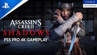 ASSASSIN'S CREED SHADOWS New PS5 Pro Demo | Samurai Action RPG OPEN WORLD coming in 2025