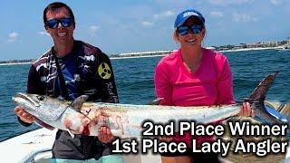 2nd Place and 1st Place Lady Angler in the 2023 Old School Kingfish Shootout!