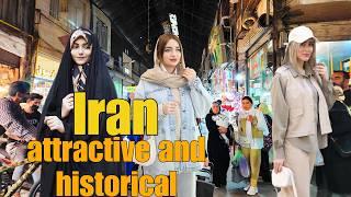 What's really going on in  IRAN today? Qazvin grand bazaar