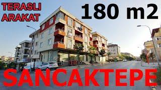 SANCAKTEPE SARIGAZi SATILIK DAiRE 3+1 TERASLI ARAKAT 180 M2 REMAX EKSEN MUTLU EKiCi