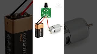 12volt speed controller  with  motor connection  #princeproinvention