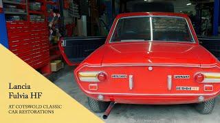 Lancia Fulvia 1600 HF Behind the Scenes - Cotswold Classic Car Restorations