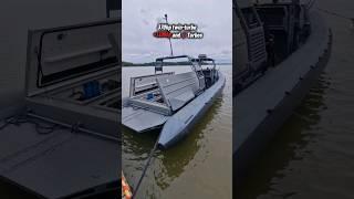 Military Rib-Boat with 3 Turbo Diesel engines. +1100hp