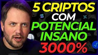  3000%!? 5 CRIPTOMOEDAS ALTCOINS COM POTENCIAL INSANO EM 2025! - Augusto Backes